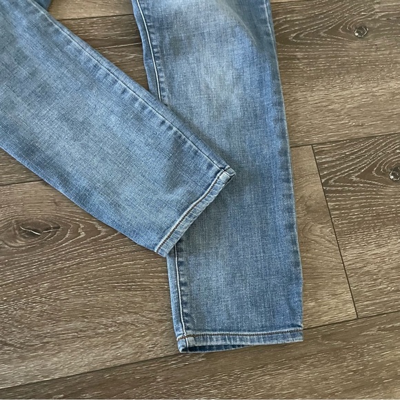 Frye Mid Rise Cropped Skinny Jeans Medium Wash Size 6 - Picture 5 of 10